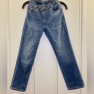 BOY'S OLD NAVY DENIM JEANS w/ ADJUSTABLE WAIST SIZE: 10